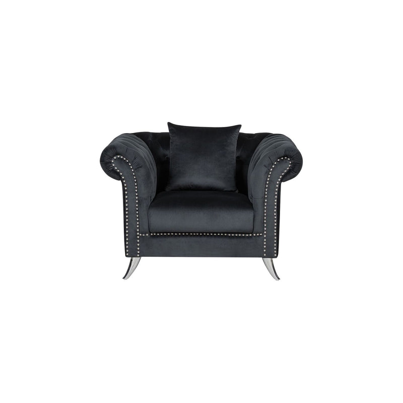 Mia Velvet Sofa Set