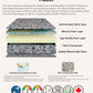 Hazel 12" Reversible Memory Foam Mattress