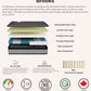 Brooks 13" Five-Zone Pocket Coil Mattress
