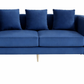 Elizabeth 3 Seat Sofa Blue
