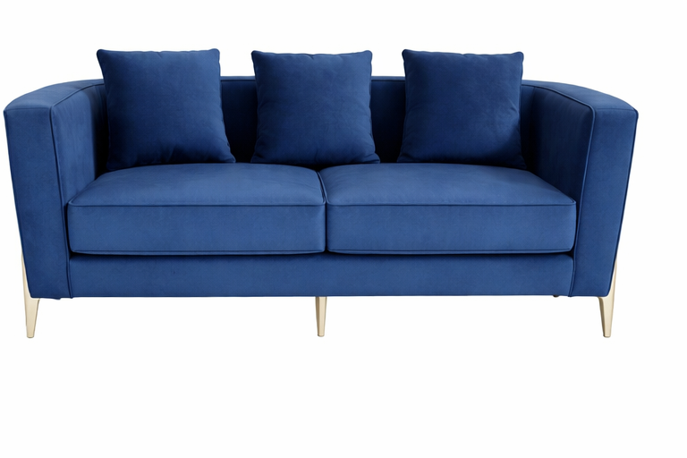 Elizabeth 3 Seat Sofa Blue